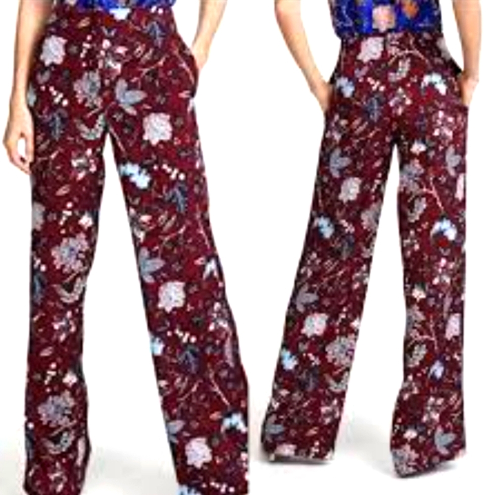 Diane Vonfurstenberg Wide Leg Pants - Picture 6 of 6